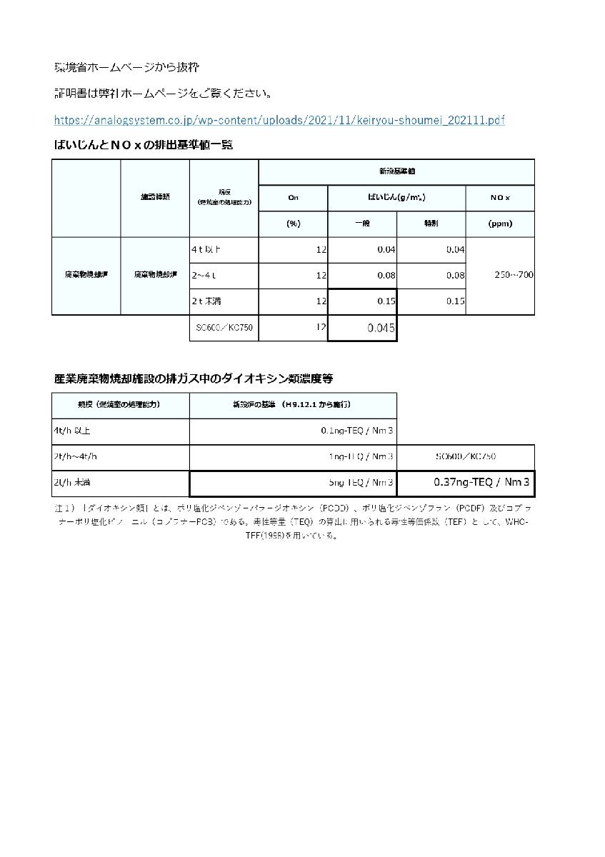 給湯器付き焼却炉　少煙くん　SC-600TR　【新品】　特許出願中_画像7