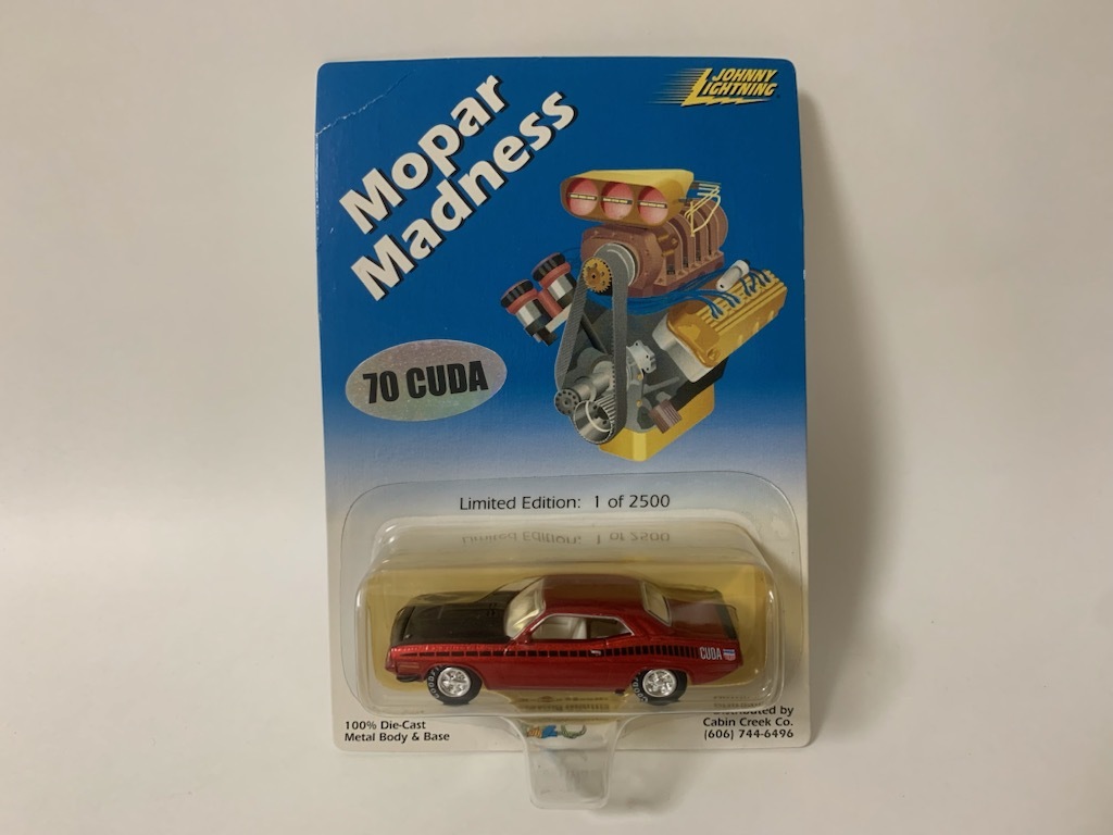 ☆1998 JOHNNY LIGHTNING LIMITED EDITION Mopar Madness【1970 PLYMOUTH AAR CUDA】２台セット 1/64☆_画像4