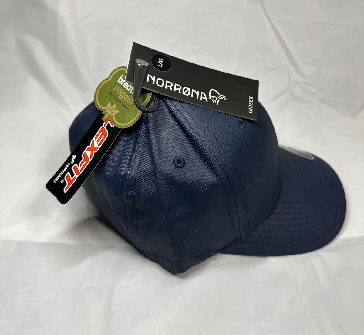 【未使用】Norrona /29 Flexfit Cap L/XLサイズ　ノローナ　キャップ　　帽子 登山　トレッキング　アウトドア　キャンプ_画像3