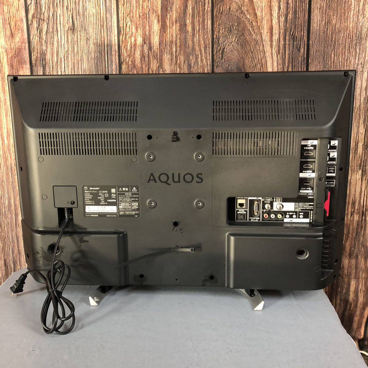 AQUOS 液晶 カラーテレビ LC-32W5 SHARP スマートテレビ YouTubeリモコン