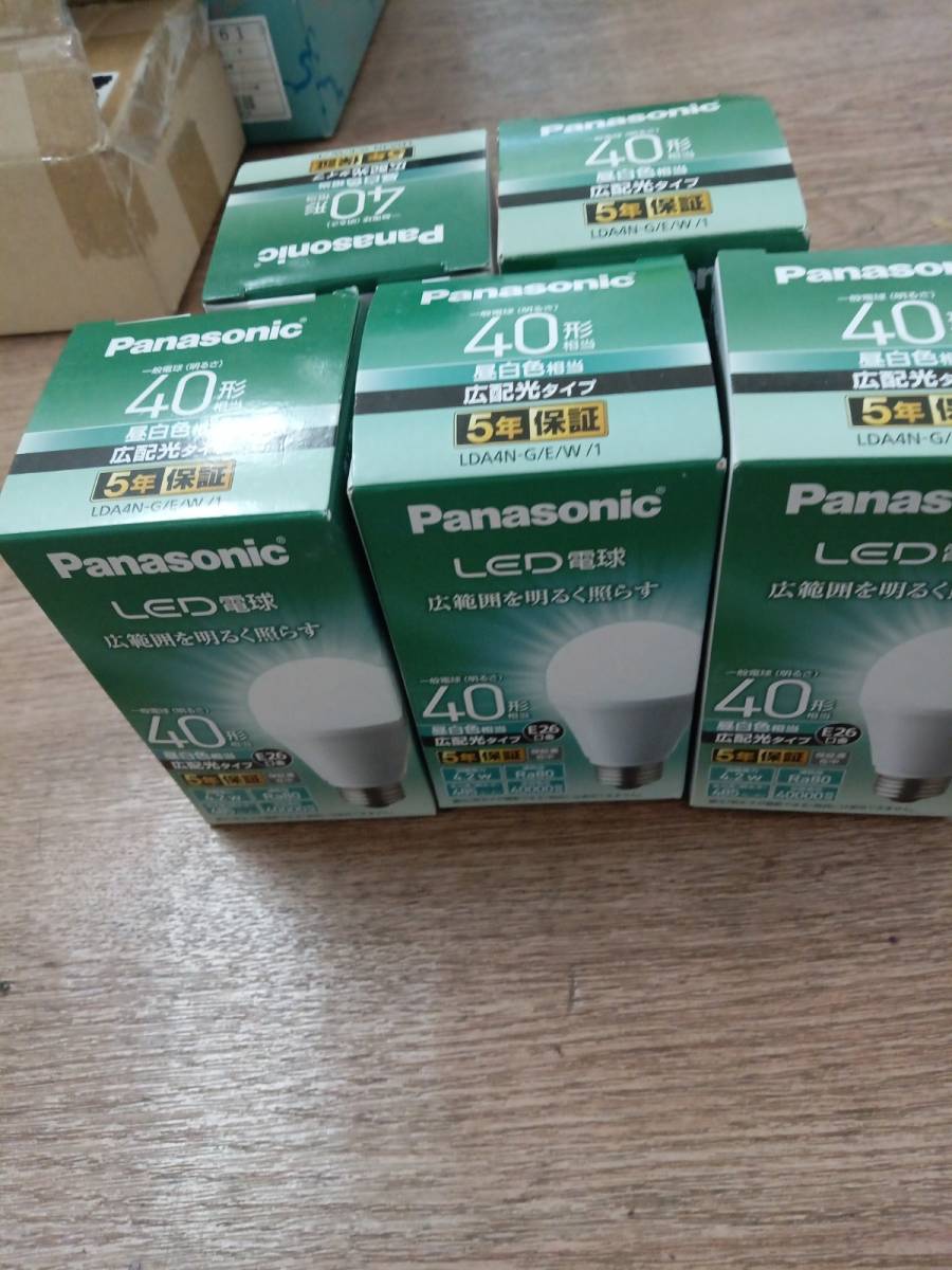 d-0216 Panasonic 40 shape daytime white color 5 piece set 