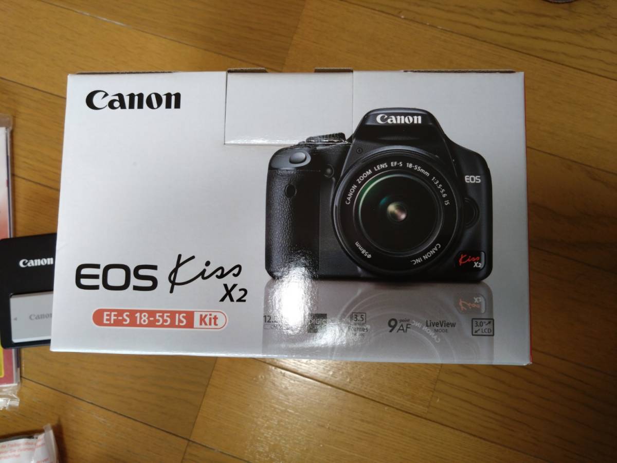 Canon キャノン EOS Kiss X2 ダブルズームキット　本体のみ　バッテリー 充電器付 動作確認済_画像4