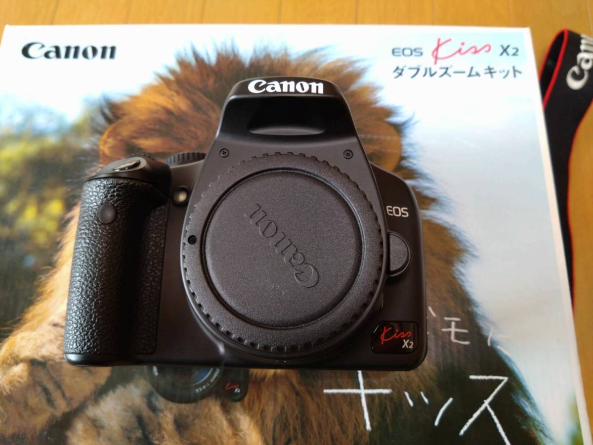 Canon キャノン EOS Kiss X2 ダブルズームキット　本体のみ　バッテリー 充電器付 動作確認済_画像8