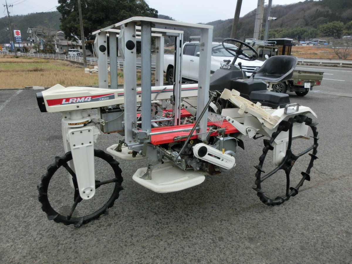 Yahoo!オークション - o岡山発 みのる LRM4 筋蒔き苗箱用乗用 Yahoo!オークション - o岡山発 みのる LRM4 筋蒔き苗箱用乗用