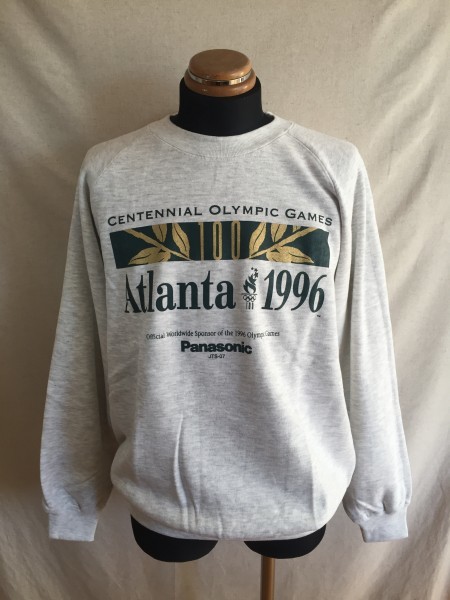 【Atlanta 1996】スウェットトレーナー XL相当 アトランタ五輪 オリンピック 90s 美品 当時物 Panasonic