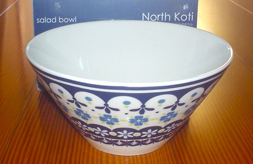 新品　ノース・コティ　サラダボウル　１個　North Koti 　salad bowl _画像1