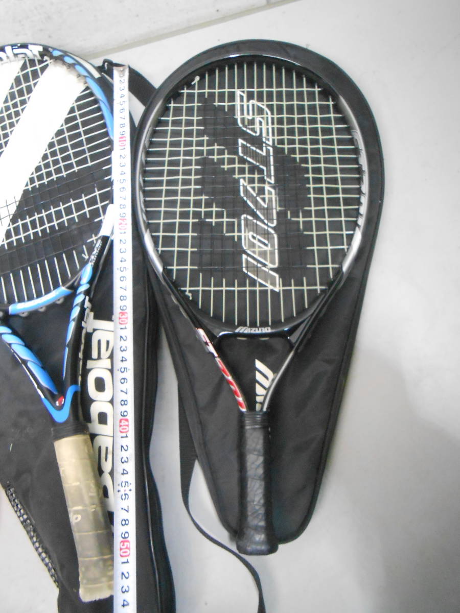 ☆テニスラケット ミズノ Babolat YONEX 3本セット！140サイズ発送の画像2