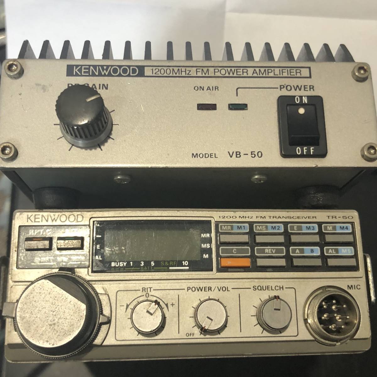 ★TRIO KENWOOD 1200MHz TR-50 & VB-50★_画像2