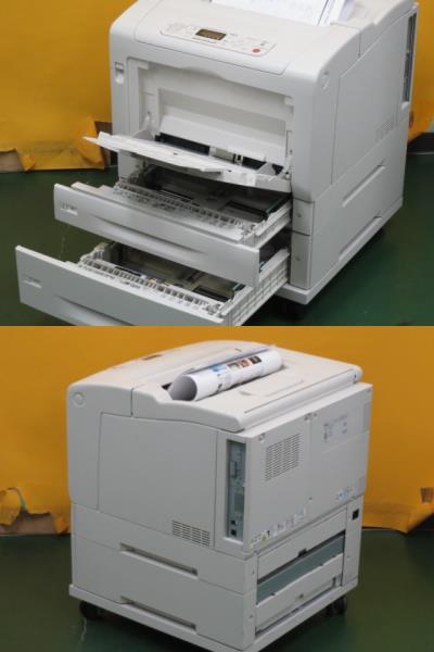 [A18750] NEC Color MultiWriter 9100C ★希少型番 ★在庫限り ★動作良好 ★2段/両面/台車 A3 カラーレーザープリンター ( PR-L9100C )_画像5