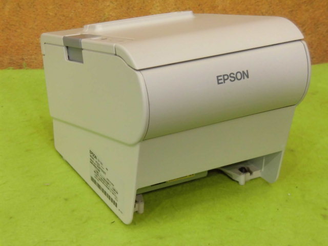 [A17562] EPSON TM-T88V термический re сиденье принтер бумага :80mm ширина проводной LAN подключение * простой проверка завершено печать знак OK VAC адаптер нет 