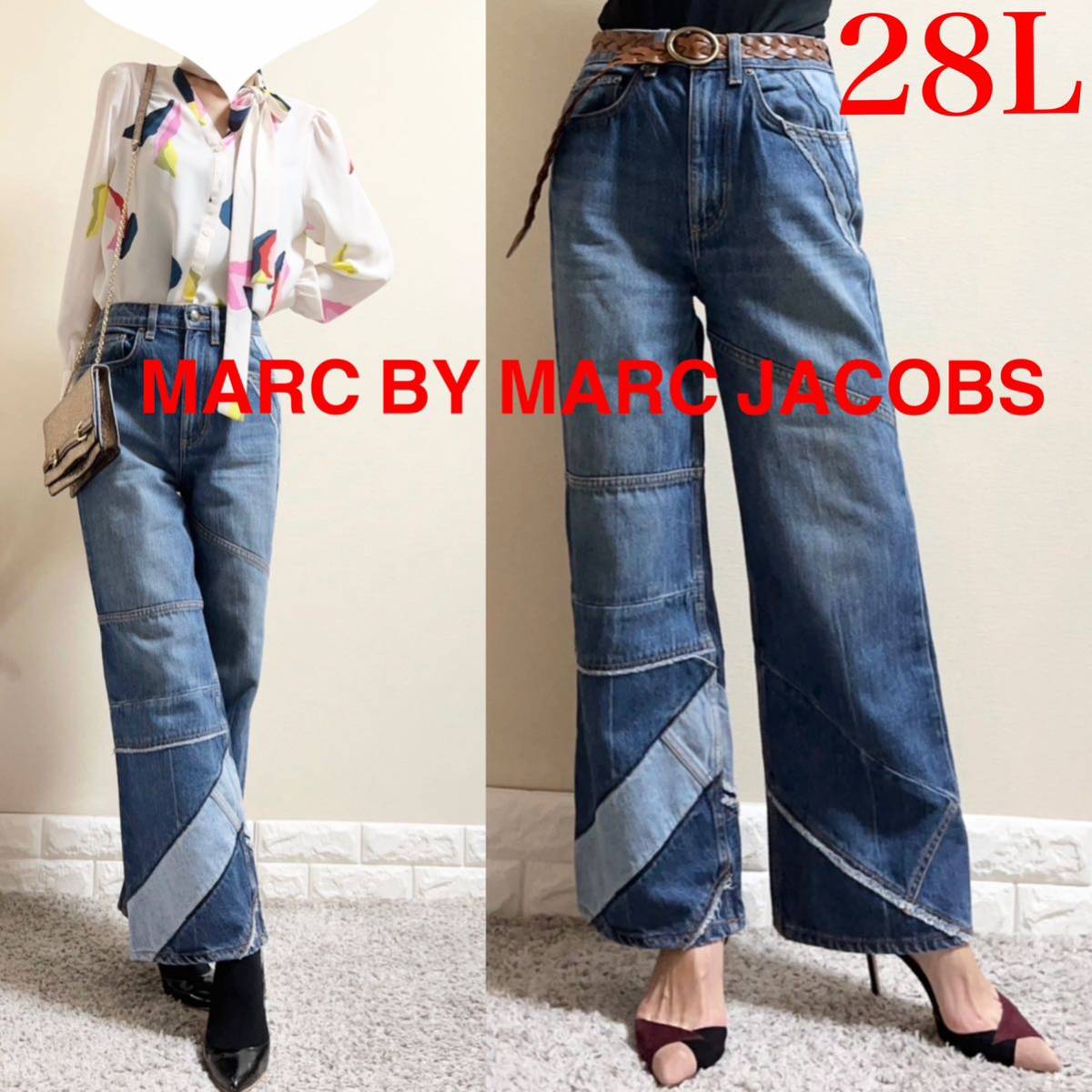 希少 MARC JACOBS マークバイマークジェイコブス デニム 28 L 希少 MARC JACOBS マークバイマークジェイコブス デニム 28 L