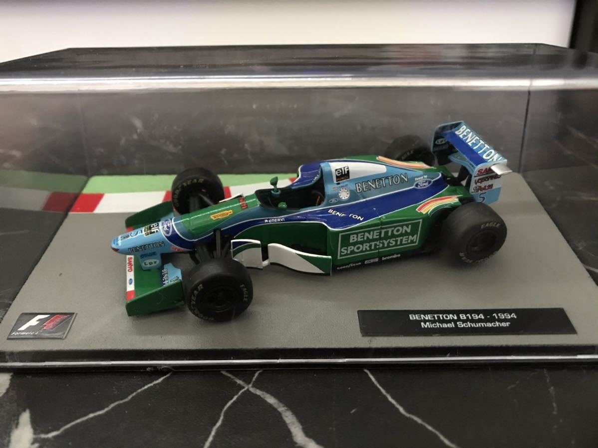 ベネトンB194 ミハエル　シューマッハ　1994年　1/43 - Deagostini F1マシンコレクション　デアゴスティーニ　ルノー_画像1