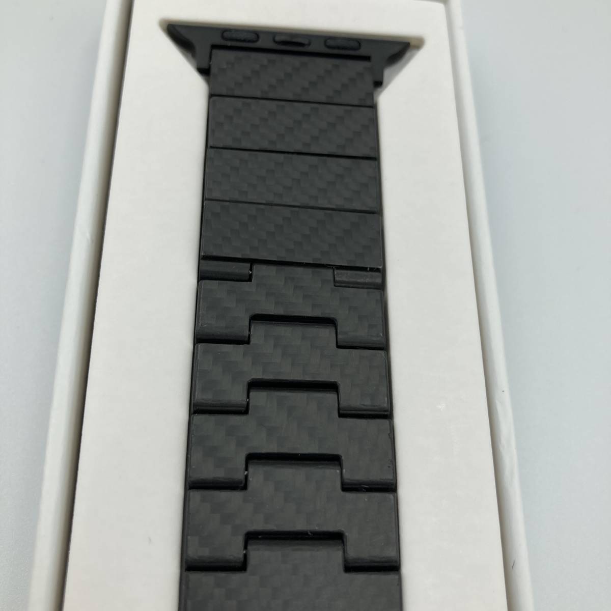 【美品】PITAKA カーボン製 Watch Band モダン Apple Watch 対応 バンド/Y14114-O2_画像8