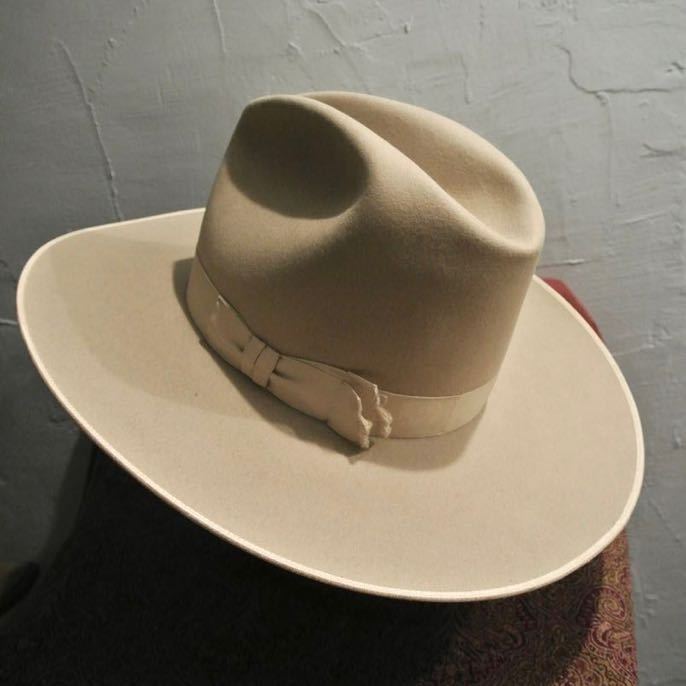 奇跡の逸品 20s VINTAGE NUTRIA STETSON 7 1/4 58cm open road 奇跡の逸品 20s VINTAGE NUTRIA STETSON 7 1/4 58cm open road