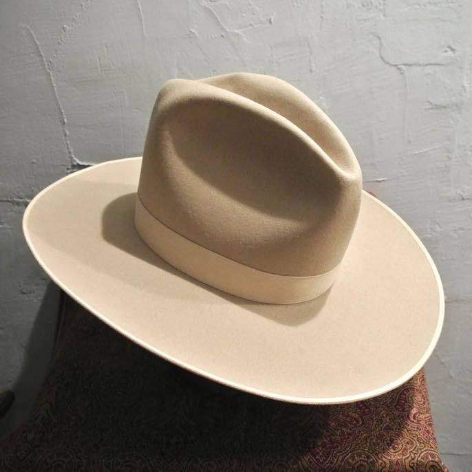 奇跡の逸品 20s VINTAGE NUTRIA STETSON 7 1/4 58cm open road 奇跡の逸品 20s VINTAGE NUTRIA STETSON 7 1/4 58cm open road