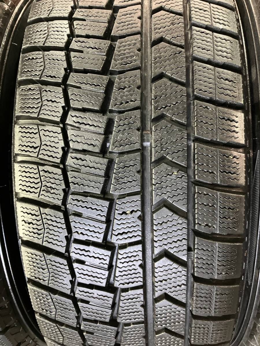 北海道発 手渡し可能　2019年製造品　DUNLOP　ウインターマックス　WM02　205/55R16　8分山　4本_画像3