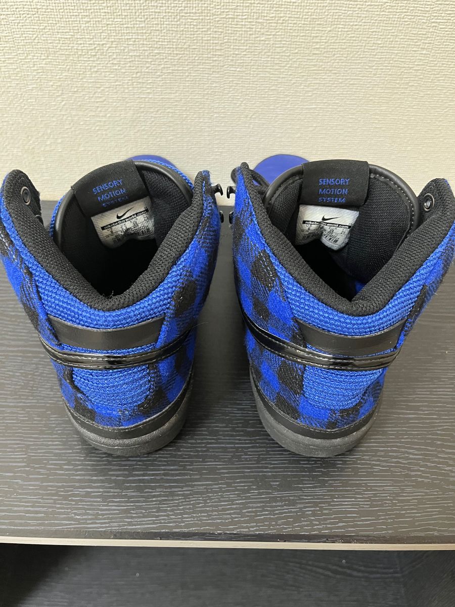 NIKE ナイキ ハイカット スニーカー 青 チェック 25cm|Yahoo NIKE ナイキ ハイカット スニーカー 青 チェック 25cm|Yahoo