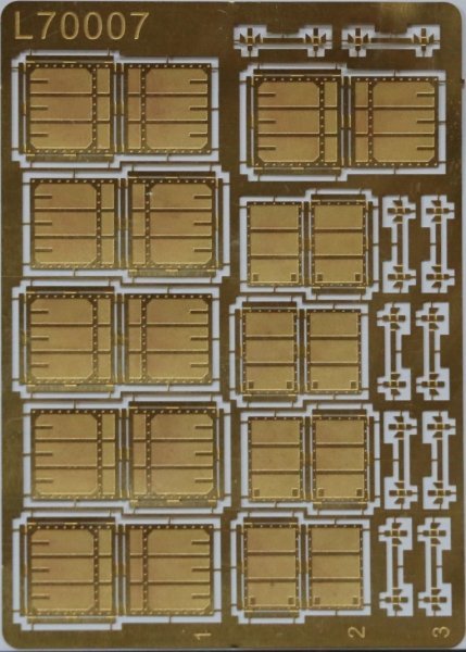 1/700 応急舵用 エッチングパーツ_画像1