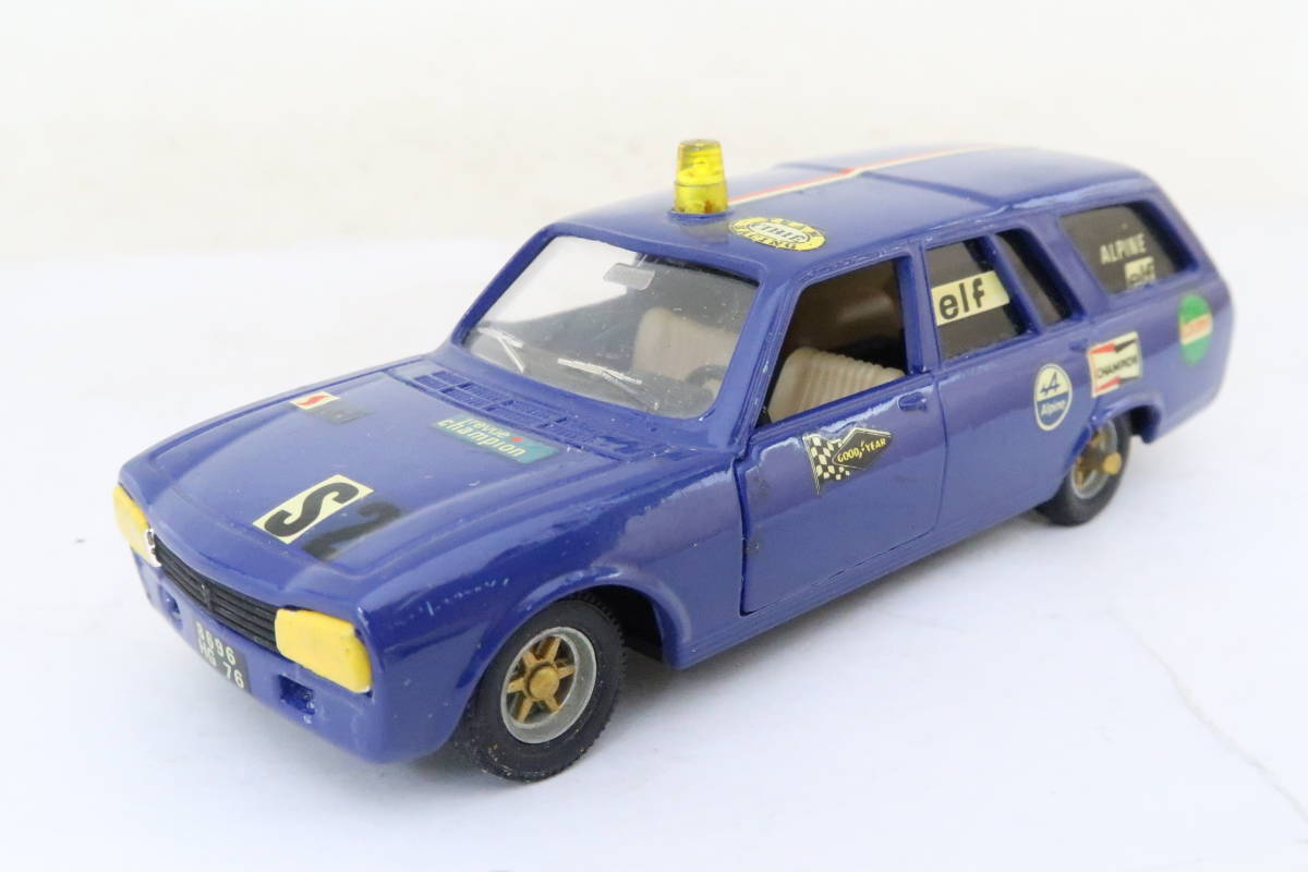 改造solido PEUGEOT 504 BREAK プジョー ブレーク 難有 1/43 箱無 イニレ_画像1