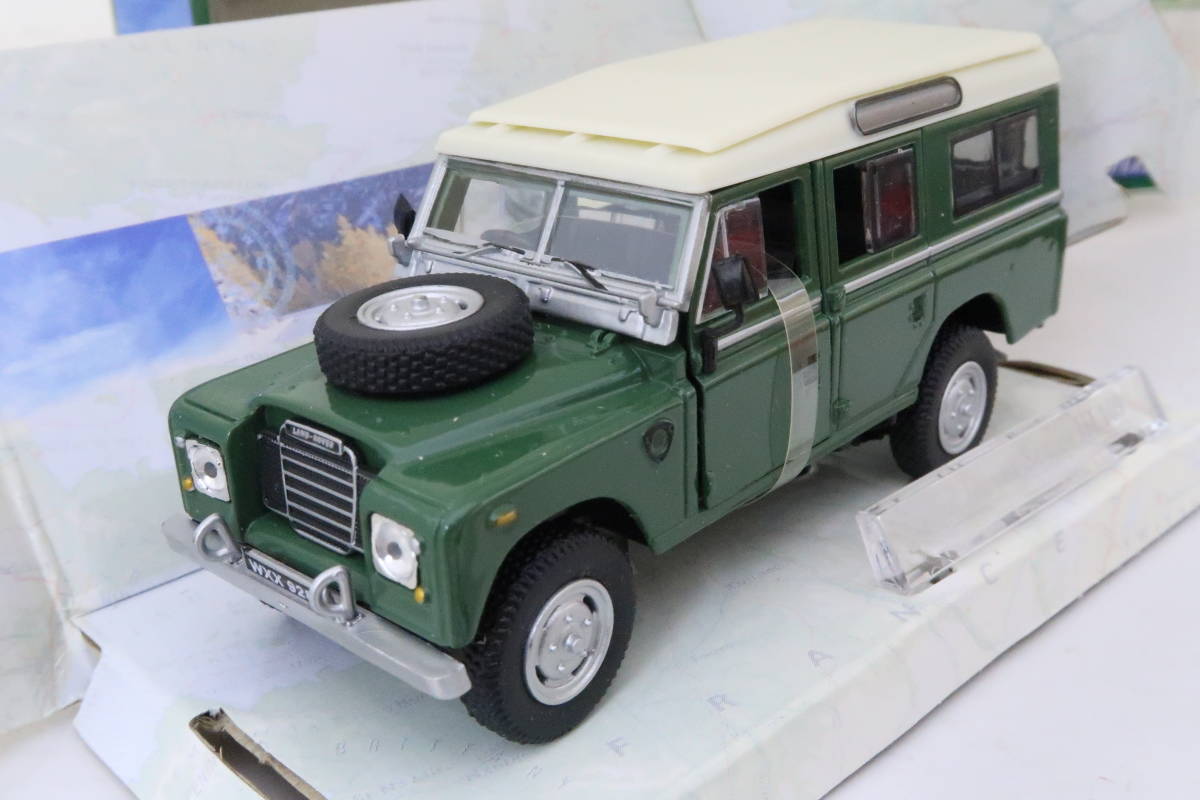 Cararama LAND ROVER ランドローバー FIRE BRIGADE ランドローバー 箱付 消防 2台 1/43 ニコレ_画像2