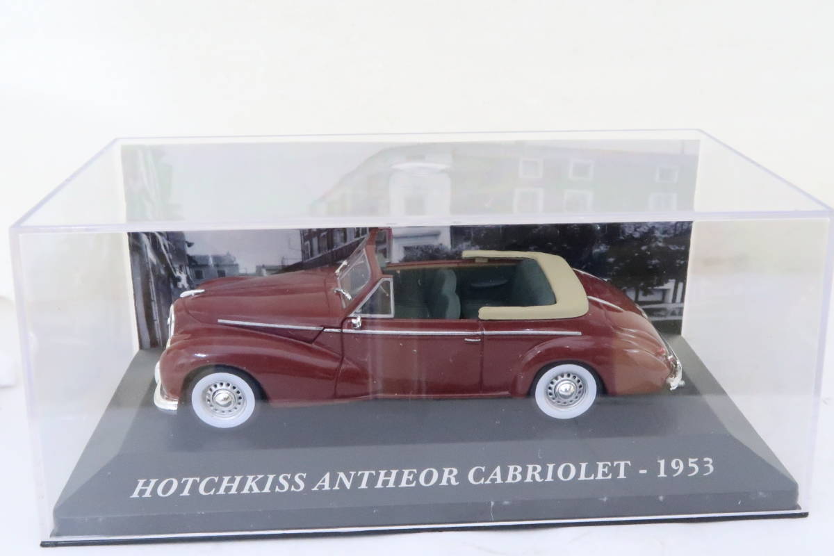 HOTCHKISS ANTHEOR CABRIOLET 1953 オチキス カブリオレ 1/43 イコレ_画像5