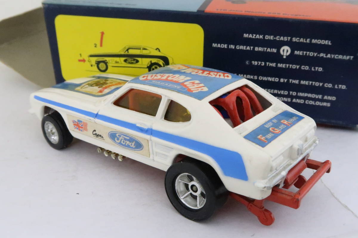 CORGI Glow-Worm Dragster FORD CAPRI フォード カプリ ドラッグスター 1/43? イギリス製 箱付 イコレ_画像4