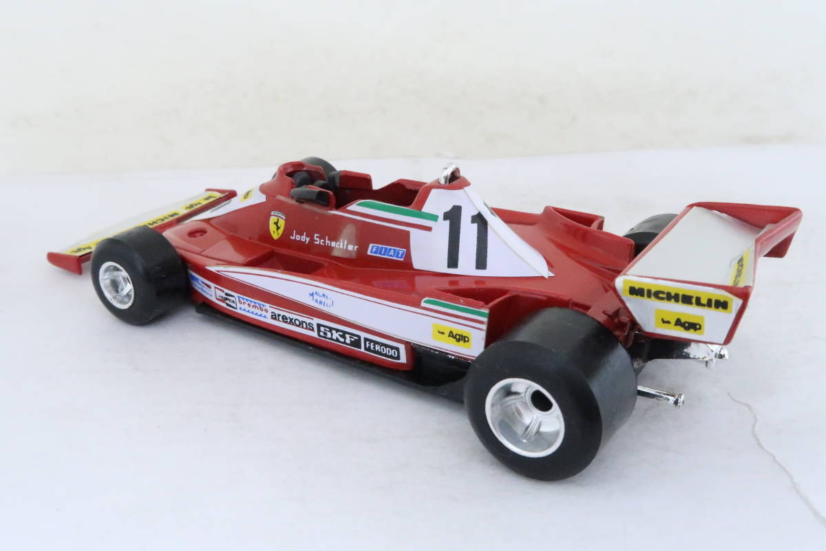 Polistil F1 FERRARI 312T3 Jody Scheckter フェラーリ シェクター #11 箱無 イタリア製 1/32 イニコ_画像4