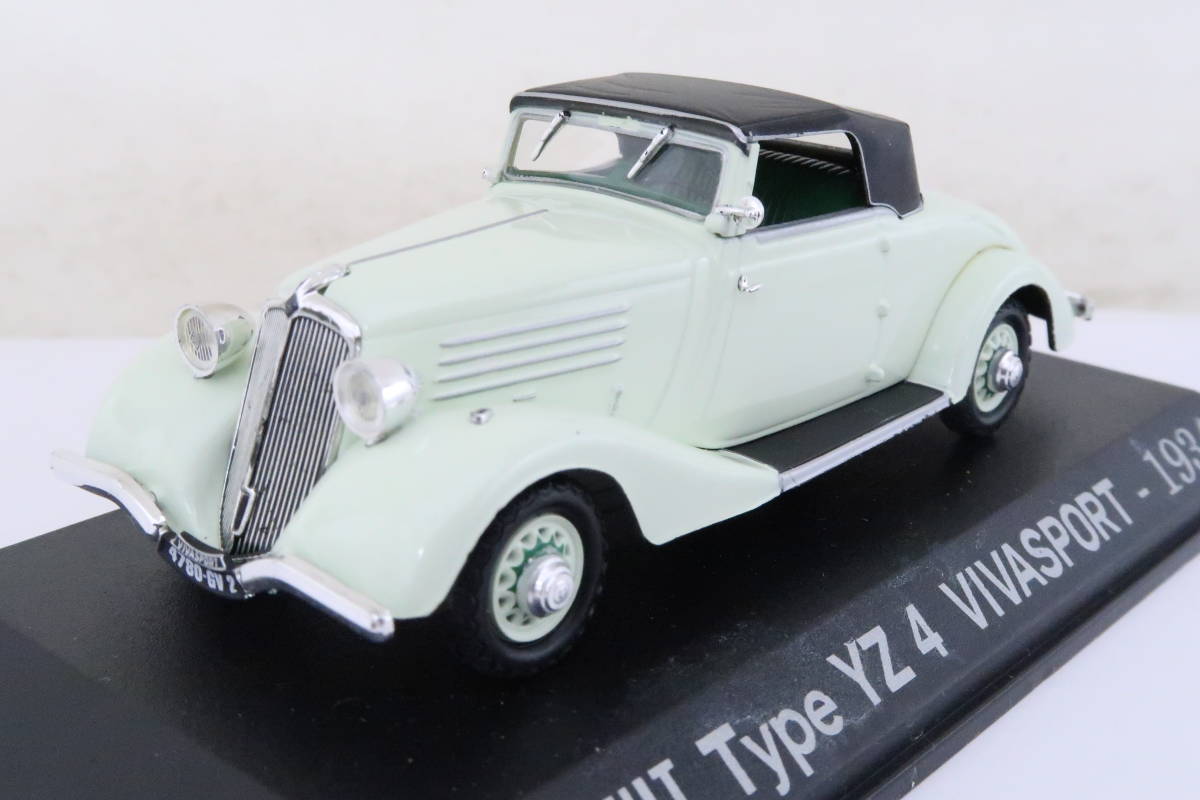 RENAULT Type YZ 4 VIVASPORT 1934 ルノー ビバスポール 1/43 イサレ_画像1