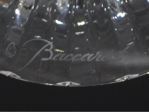 美品 バカラ マッセナ ワイングラス クリスタルガラス 保存箱付き 洋食器 BACCARAT_画像7