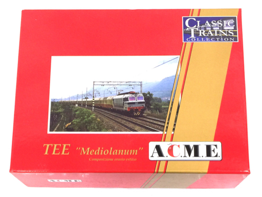 A.C.M.E. クラシックトレインコレクション 55190 TEE Mediolanum メディオラヌム HOゲージ 保存箱付き 鉄道模型_画像10