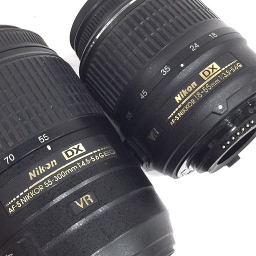 1円 Nikon D5200 AF-S DX NIKKOR 18-55mm 1:3.5-5.6 G VR 55-300mm 1:4.5-5.6 G ED デジタル一眼レフ カメラ C181729_画像8