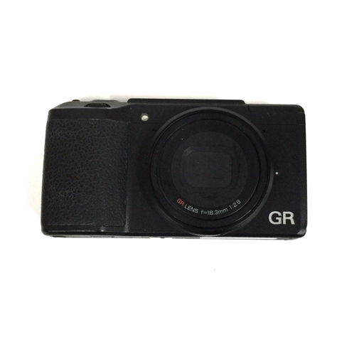 1円 RICOH GR f=18.3mm 1:2.8 コンパクトデジタルカメラ ブラック 動作確認済み C122107_画像2