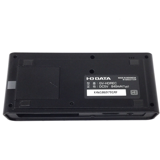 1円 美品 I・O DATA GV-HDREC HDMI/アナログキャプチャー 通電確認済み_画像4