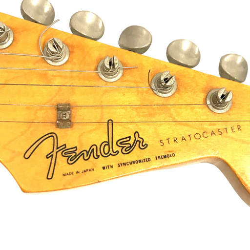 フェンダー ジャパン ストラトキャスター エレキギター サンバースト 弦楽器 Fender_画像9