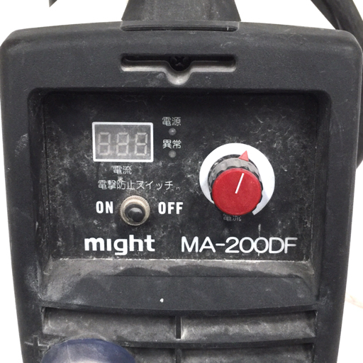 1円 MIGHT MA-200DF インバーター直流アーク溶接機 単相200V マイト工業_画像7