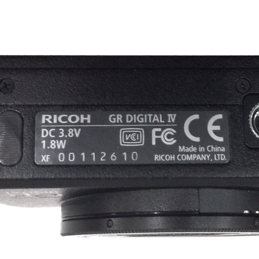 1円 RICOH GR DIGITAL f=6.0mm 1:1.9 コンパクトデジタルカメラ ブラック 動作確認済み C192008_画像7