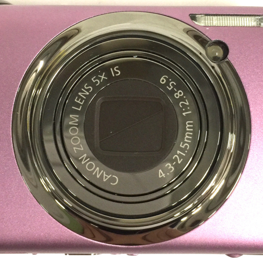 1円 Canon IXY DIGITAL 930 IS 4.3-21.5mm 1:2.8-5.9 コンパクトデジタルカメラ パープル L161529_画像2