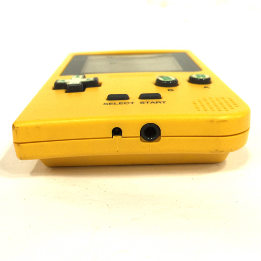 1円 Nintendo MGB-001 ゲームボーイポケット イエロー 通電確認済み_画像2