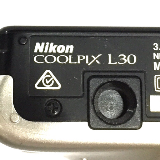 Nikon COOLPIX L30 4.6-23.0mm 1:3.2-6.5 コンパクトデジタルカメラ 動作確認済_画像7