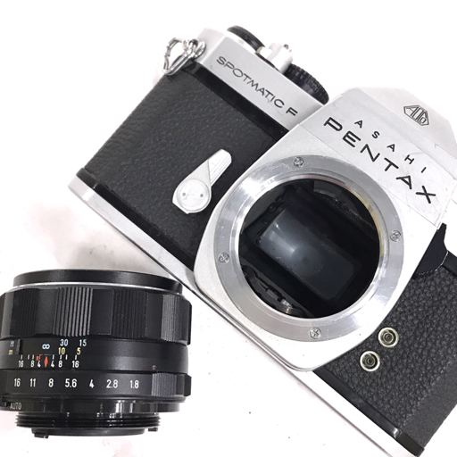 PENTAX SP SPF Super-Multi-Coated TAKUMAR 1:1.8/55 含む 一眼レフ フィルムカメラ レンズ セット QG123-321_画像9