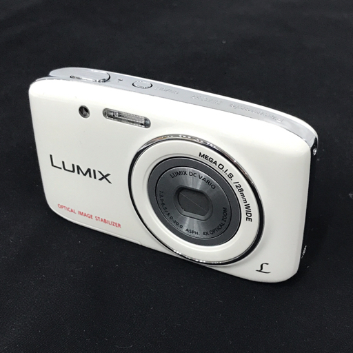 Panasonic LUMIX DMC-S2 1:3.1-6.5/5.0-20.0 コンパクトデジタルカメラ ホワイト QG123-39_画像1