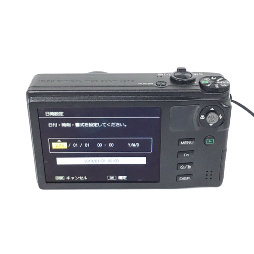 RICOH CX4 f=4.9-52.5 1:3.5-5.6 コンパクトデジタルカメラ デジカメ ブラック QR123-36_画像3