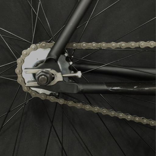 1円 TSUNAMI SNM4130 ロードバイク 自転車 譲渡証明書付き ブラック ツナミ直接引渡のみ_画像5