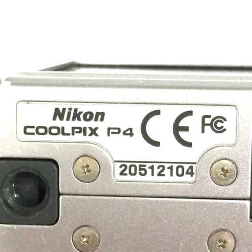 1円 Nikon COOLPIX P4 VR コンパクトデジタルカメラ ニコン 付属品有り_画像6