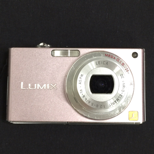 Panasonic LUMIX DMC-FX33 1:2.8-5.6/4.6-16.4 コンパクトデジタルカメラ ピンク QR123-300_画像1