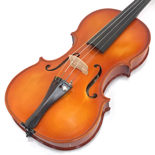 1円 ルドルフ フィドラー バイオリン 弦楽器 GV-1 サイズ 4/4 1999年製 弓 ケース 等 付属 Rudolph Fiedler_画像2
