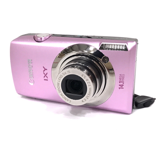 1円 Canon IXY 10S 4.3-21.5mm 1:2.8-5.9 ピンク コンパクトデジタルカメラ 光学機器 C231352_画像1