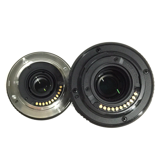 OLYMPUS PEN Mini E-PM1 M.ZUIKO DIGITAL 14-42mm 1:3.5-5.6 17mm 1:2.8 ミラーレス一眼 カメラ ブラック_画像7