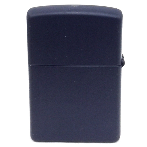 送料360円 ジッポー オイルライター 喫煙具 UNITED STATES AIR FORCE 約5.5×3.8cm ネイビー ケース付 ZIPPO 同梱NG_画像2