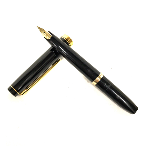 プラチナム エリート 万年筆 ペン先18K カートリッジ式 他 SAILOR PILOT MONTBLANC 等 文房具 筆記用具 計4点_画像3